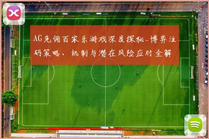 AG免佣百家乐游戏深度探秘_博弈注码策略、机制与潜在风险应对全解析